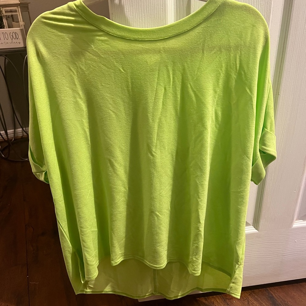 Lime Green Tee